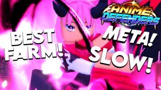 New Evolved Shiny Pink Demon Mage Is The BEST Farm In Anime Defenders Update 3