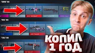 КОПИЛ БОКСЫ ЦЕЛЫЙ ГОД без ДОНАТА и ПОЛУЧИЛ ЭТО... STANDOFF 2