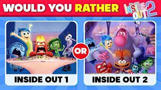 Would You Rather... INSIDE OUT 2 Edition  Inside Out 2 Movie Quiz Great Quiz