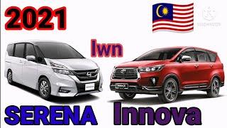 Banding Nissan Serena dengan Toyota Innova X 2021