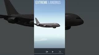 Landing an a380 vertically in extreme landings Check comments #aviation #vtol