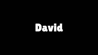 David Crying Voice comparison