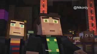 Aidens real question to Gabriel - Minecraft Story Mode Modded