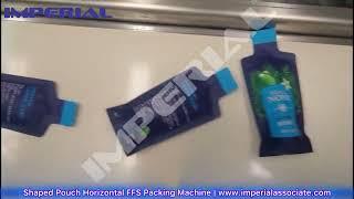 Special Shape Pouch HFFS Packing Machine - Suitable to Pack Cosmetics-Energy Drink-Ketchup-Powder