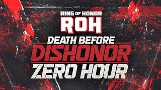 ZERO HOUR ROH Death Before Dishonor  72624 Arlington TX