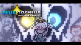 【Blue Archive Visitor From Underground】Phase 1.25＆1.5＆2　RE Megalovania