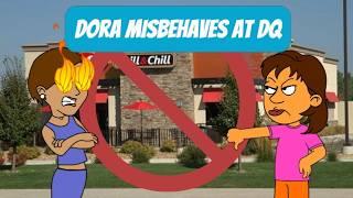 Dora Misbehaves at DQGrounded