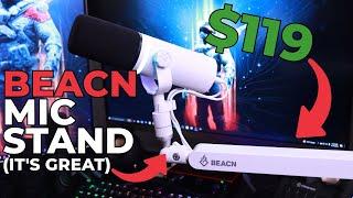 BEACN Mic Stand Review  High Quality Low Profile