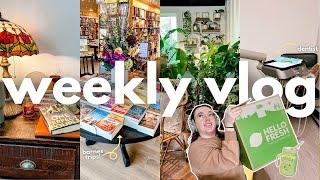 a 2 hour vlog barnes trip book haul + reading new releases  WEEKLY VLOG