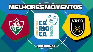 Fluminense 7 x 0 Volta Redonda • Melhores Momentos • Cariocão 2023 • Semifinal Volta