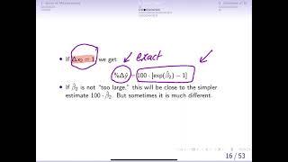 6.2a Regression model with Logarithmic Functional forms