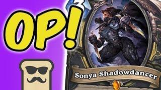 QUEST ROGUE IS BACK?  SONYA SHADOWDANCER  KOBOLDS AND CATACOMBS  HEARTHSTONE  DISGUISED TOAST