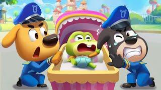Police Takes Care of A Baby  Educational Videos  Cartoons for Kids  Sheriff Labrador