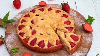 Strawberry Cake کیک توت فرنگی