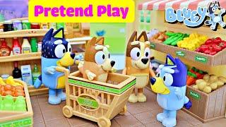 BLUEY and BINGOs Exciting Supermarket Adventure Discovering Healthy Foods and Surprises