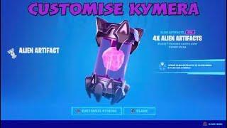 ALIEN ARTIFACTS Customise Kymera Fortnite Chapter 2 Season 7.