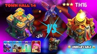 Best TH14 Attack Strategy  Th14 vs Th16  Dragon Army with Super Archers  LEARN NOW