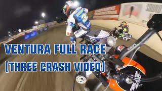 Ventura Raceway American Flat Track SuperTwins Main Event Onboard Harley-Davidson XR750