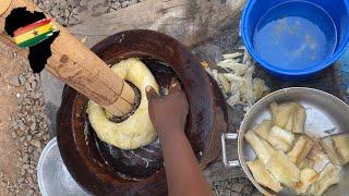 THIS IS HOW FUFU IS MADE  MUST WATCH