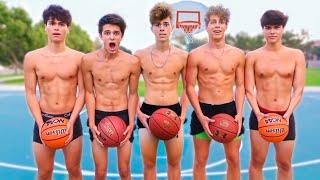 EXTREME STRIP BASKETBALL w Brent Rivera & Ben Azelart