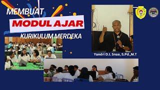 LANGKAH-LANGKAH MEMBUAT MODUL AJAR - WORKSHOP KUMER  SMP Negeri 1 Kupang - 2024