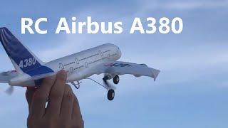  Самолёт на радиоуправлении Airbus A380 P520 с Алиэкспресс