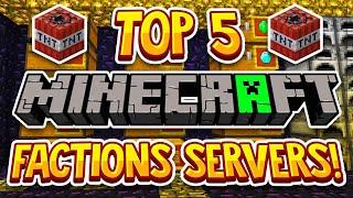 TOP 5 *NEW* FACTIONS SERVERS IN 2023 BEST Minecraft Factions Servers In 2023 Java & MCPE