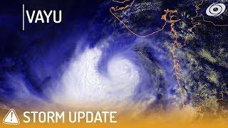 Cyclone Vayu continues to develop - 200pm IST June 12