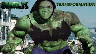 Hulk 2003 First Transformation My version