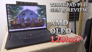 ThinkPad P14s Gen 5 AMD OLED Review Radeon 780M  Slap Tech