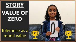 Story of Zero  Value of Zero  Storytelling for kids  Tolerance  Competition Prize Winning Story