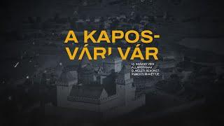 Kaposvár vára a 15. század végén - Elméleti rekonstrukciós makett - Pazirik - Lásd a láthatatlant