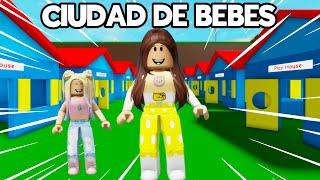 CREAMOS UNA CIUDAD SOLO PARA BEBÉS CON EL TEAM ANORMAL EN BROOKHAVEN ROBLOX 