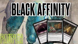 MTG Pauper  Mono Black Affinity - DECK TECH & GAMEPLAY