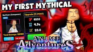*MAXED* Evolved Mythical Shanks In Anime Adventures - I FINALLY GOT A MYTHICAL