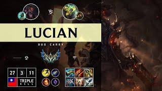 Lucian ADC vs Zeri - TW Challenger Patch 14.13