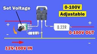 DC Voltage Adjustable Power Supply DIY dc voltage controller 8A