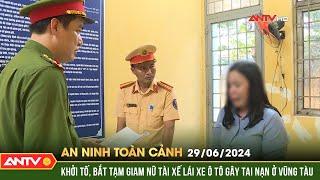 An ninh toàn cảnh ngày 296 Khởi tố bắt tạm giam nữ tài xế lái xe ô tô gây tai nạn ở Vũng Tàu
