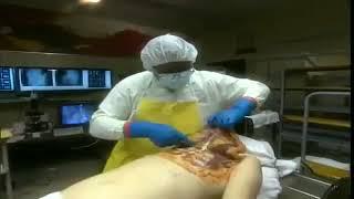 #med_videos Female Body Medical Autopsy for Anatomy Class