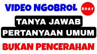 Ngobrol Santai cara menjalankan ilmu RDAY agar Hutang Lunas Bukan Video Pencerahan 10092024