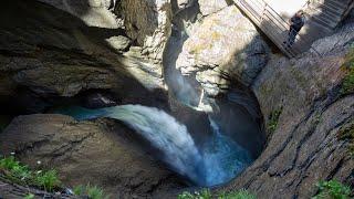 Trümmelbach falls Lauterbrunnen Switzerland