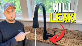 Avoid This Common Leak And Install A Kitchen Faucet Like A Pro