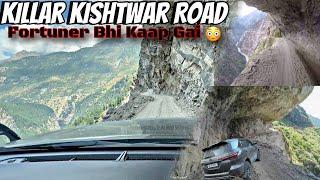 Worlds Most Scary Roads  Killar Kishtwar Cliffhanger Road  ExploreTheUnseen2.0