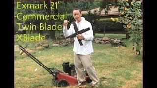 Exmark 21  Twin Blade Mower X Blade Cross Blade Toro Part 1