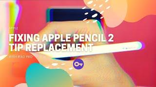 How to Fix Apple Pencil 2 Not Working on iPad Pro - Change the Tip