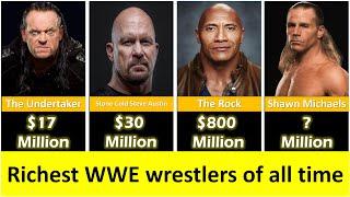 The richest WWE wrestlers of all time  WWE richest Superstar 2024 #wwe #usa #raw #richest #wrestler