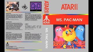 Atari 2600 Ms. Pac-Man Quick Gameplay