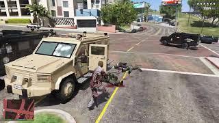 GTA 5 RDE 4.0.2 - Mexican Plaza Vagos Massacre + Ten Star Escape