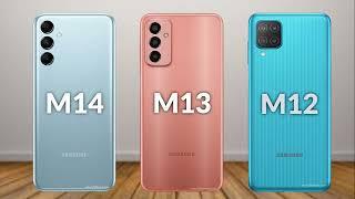Samsung Galaxy M14 VS Samsung Galaxy M13 VS Samsung Galaxy M12