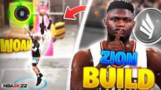 THE BEST ZION WILLIAMSON BIG MAN BUILD In NBA 2K22 NEXT GEN BEST ISO PF BUILD 2K22 NEXT GEN